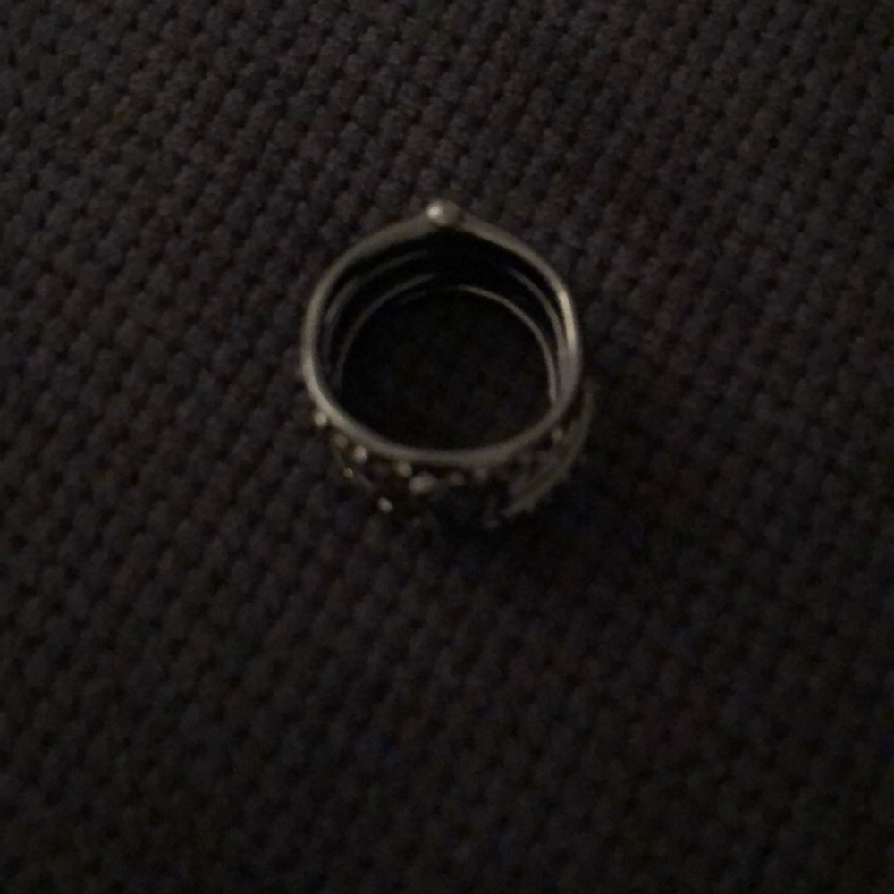 Beautiful ring with blue stone